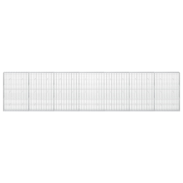 Gabion cu Sârmă de 3,5 mm și Plasă de 5x10 cm 700x30x150 cm WALTI