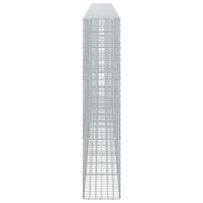Gabion cu Sârmă de 3,5 mm și Plasă de 5x10 cm 700x30x150 cm WALTI