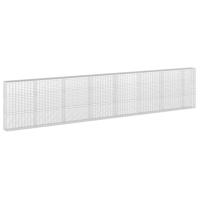 Gabion cu Sârmă de 3,5 mm și Plasă de 5x10 cm 750x30x150 cm WALTI