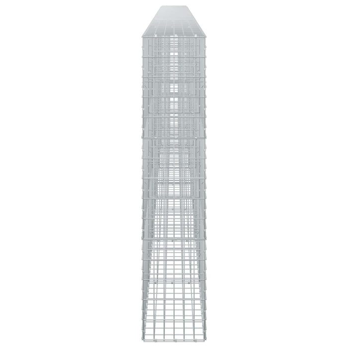 Gabion cu Sârmă de 3,5 mm și Plasă de 5x10 cm 750x30x150 cm WALTI