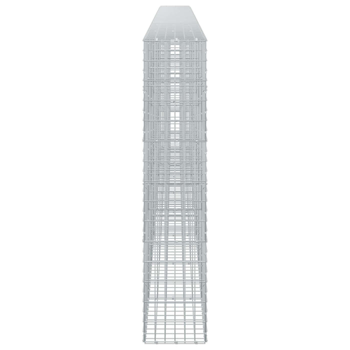 Gabion cu Sârmă de 3,5 mm și Plasă de 5x10 cm 800x30x150 cm WALTI