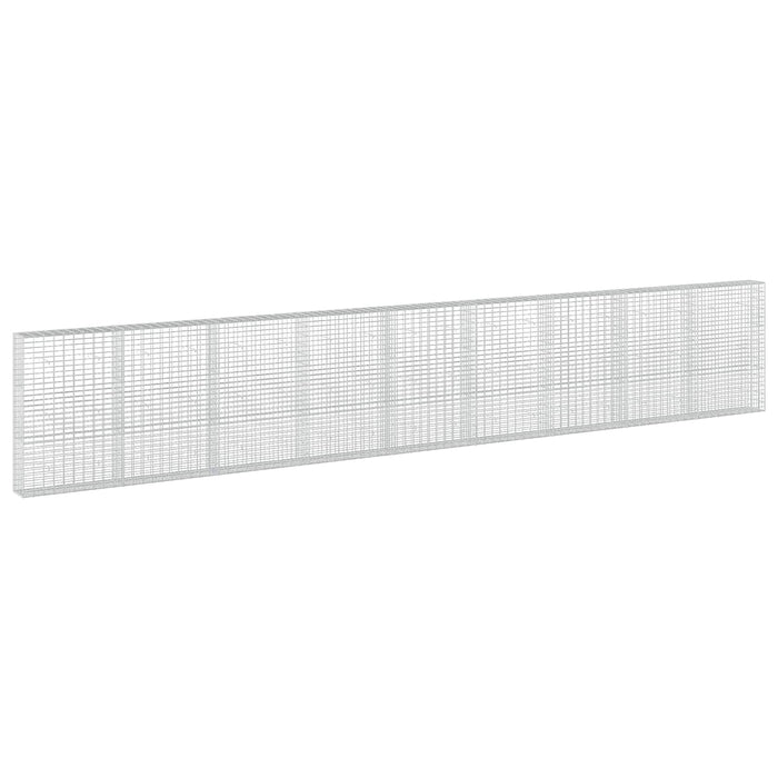 Gabion cu Sârmă de 3,5 mm și Plasă de 5x10 cm 900x30x150 cm WALTI