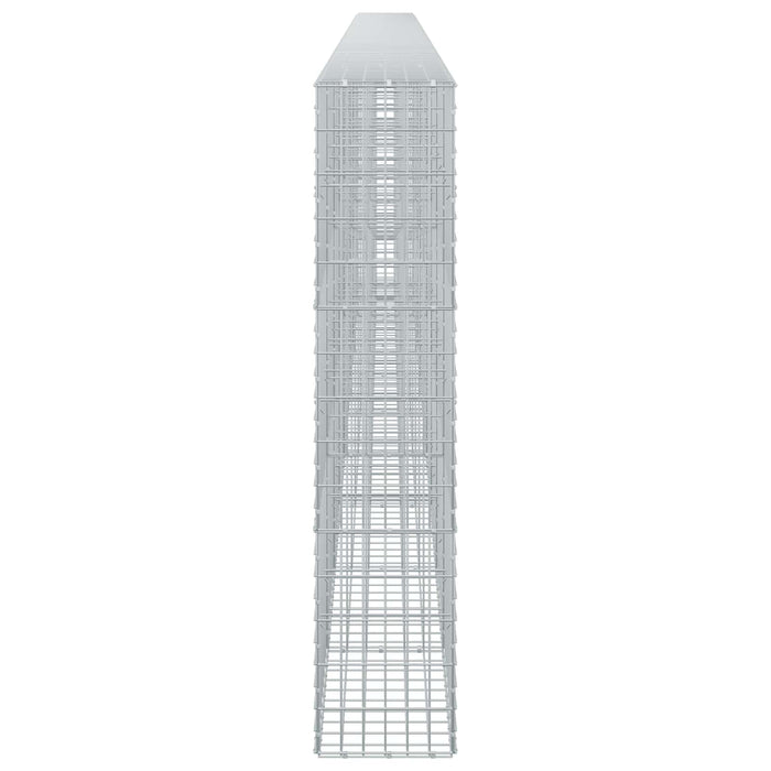 Gabion cu Sârmă de 3,5 mm și Plasă de 5x10 cm 950x30x150 cm WALTI