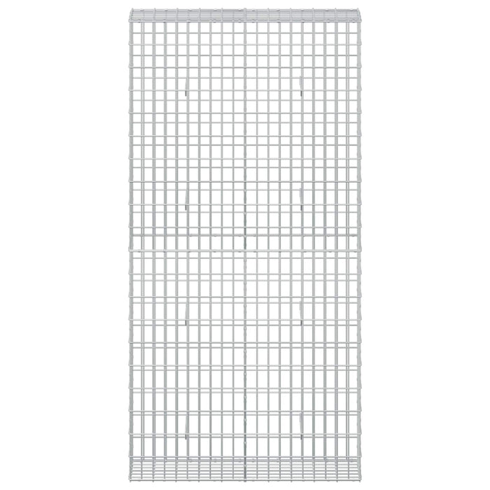 Gabion cu Sârmă de 3,5 mm și Plasă de 5x10 cm 100x30x200 cm WALTI