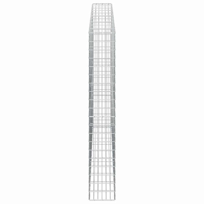 Gabion cu Sârmă de 3,5 mm și Plasă de 5x10 cm 100x30x200 cm WALTI
