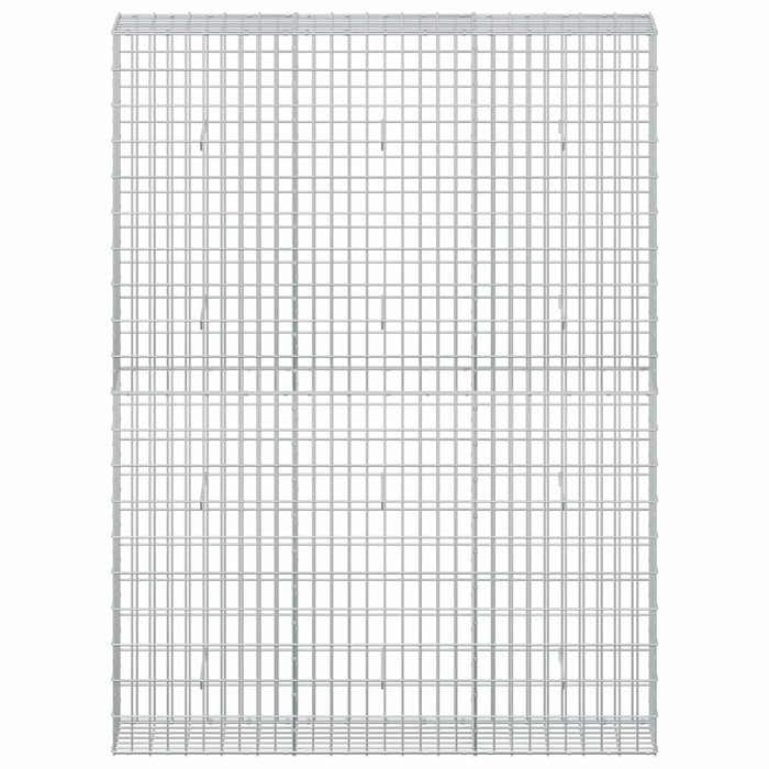 Gabion cu Sârmă de 3,5 mm și Plasă de 5x10 cm 150x30x200 cm WALTI