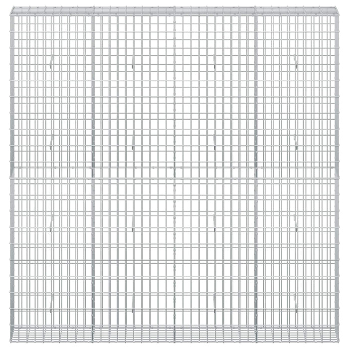 Gabion cu Sârmă de 3,5 mm și Plasă de 5x10 cm 200x30x200 cm WALTI