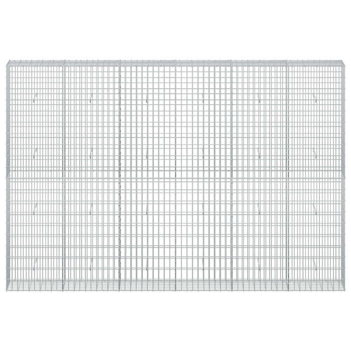 Gabion cu Sârmă de 3,5 mm și Plasă de 5x10 cm 300x30x200 cm WALTI