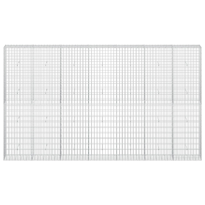 Gabion cu Sârmă de 3,5 mm și Plasă de 5x10 cm 350x30x200 cm WALTI