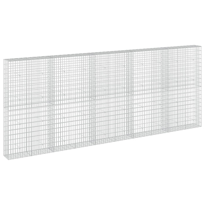 Gabion cu Sârmă de 3,5 mm și Plasă de 5x10 cm 500x30x200 cm WALTI