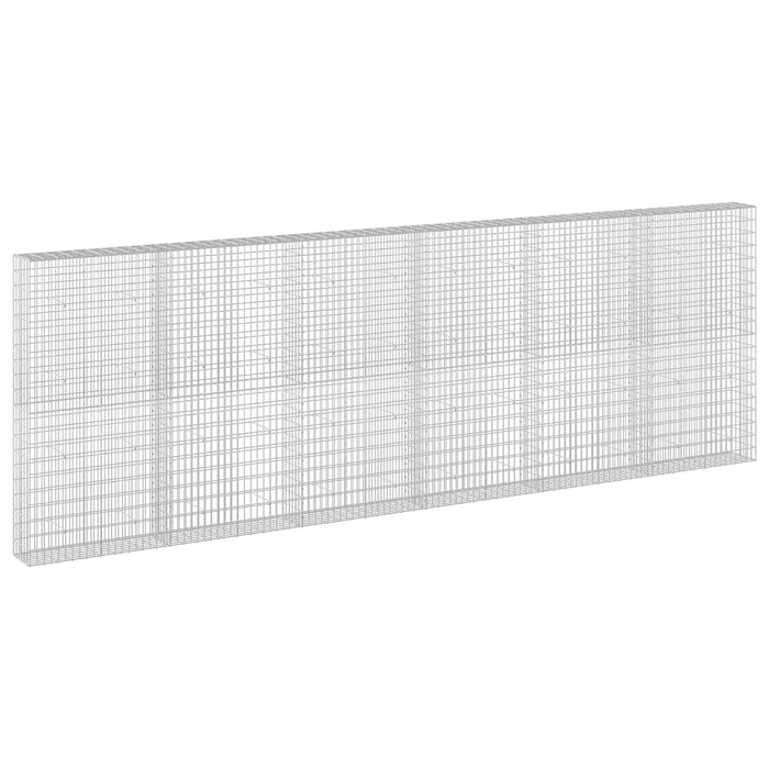 Gabion cu Sârmă de 3,5 mm și Plasă de 5x10 cm 600x30x200 cm WALTI