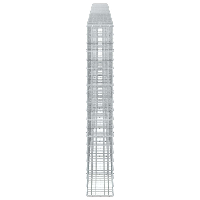 Gabion cu Sârmă de 3,5 mm și Plasă de 5x10 cm 700x30x200 cm WALTI