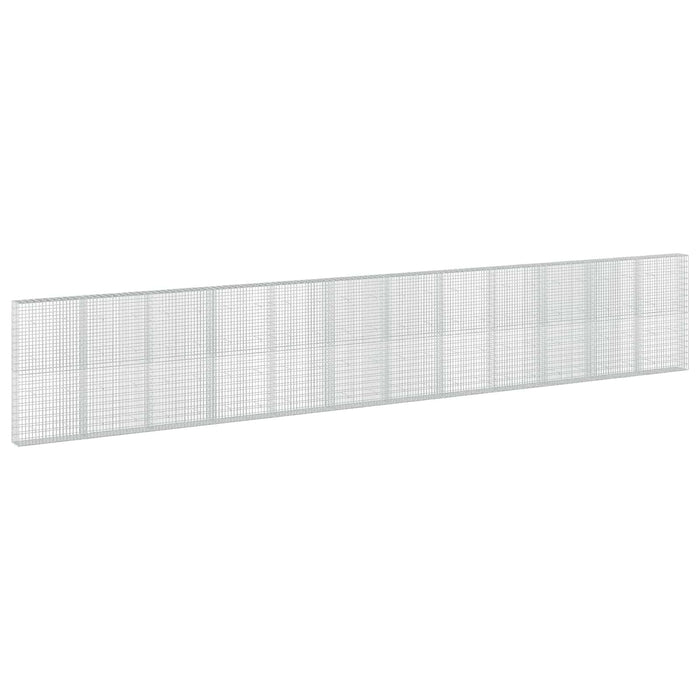 Gabion cu Sârmă de 3,5 mm și Plasă de 5x10 cm 1200x30x200 cm WALTI