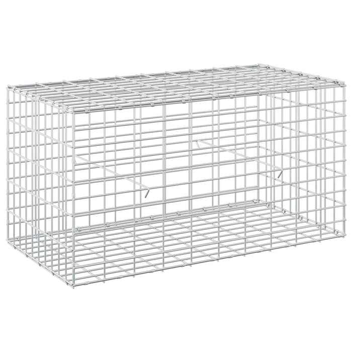 Gabion cu Sârmă de 3,5 mm și Plasă de 5x10 cm 100x50x50 cm WALTI