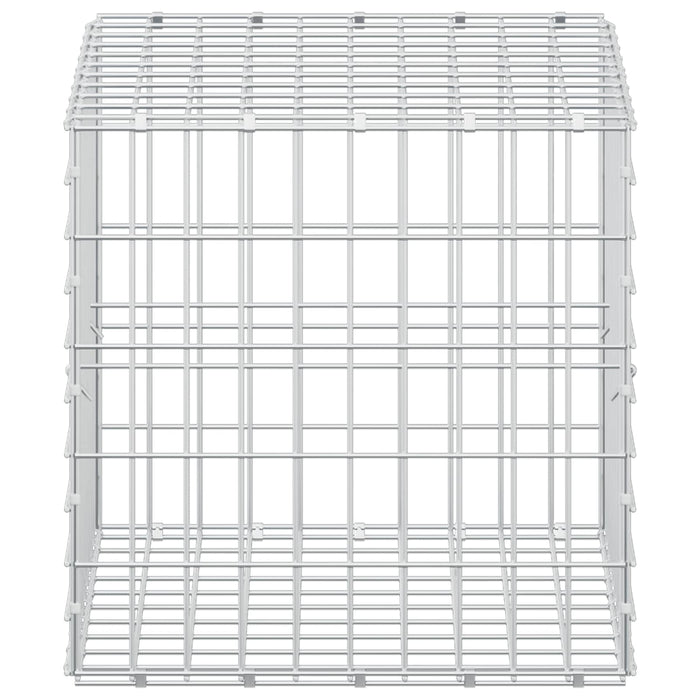 Gabion cu Sârmă de 3,5 mm și Plasă de 5x10 cm 100x50x50 cm WALTI