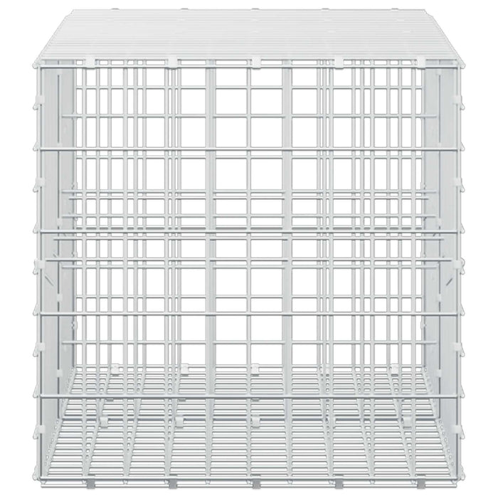 Gabion cu Sârmă de 3,5 mm și Plasă de 5x10 cm 200x50x50 cm - WALTI WALTI