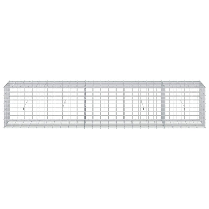 Gabion cu Sârmă de 3,5 mm și Plasă de 5x10 cm 250x50x50 cm WALTI