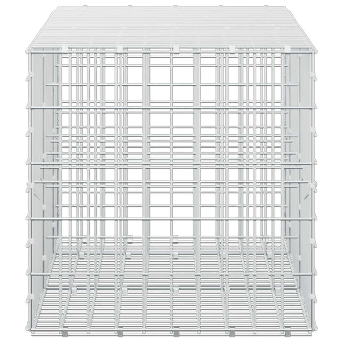 Gabion cu Sârmă de 3,5 mm și Plasă de 5x10 cm 250x50x50 cm WALTI