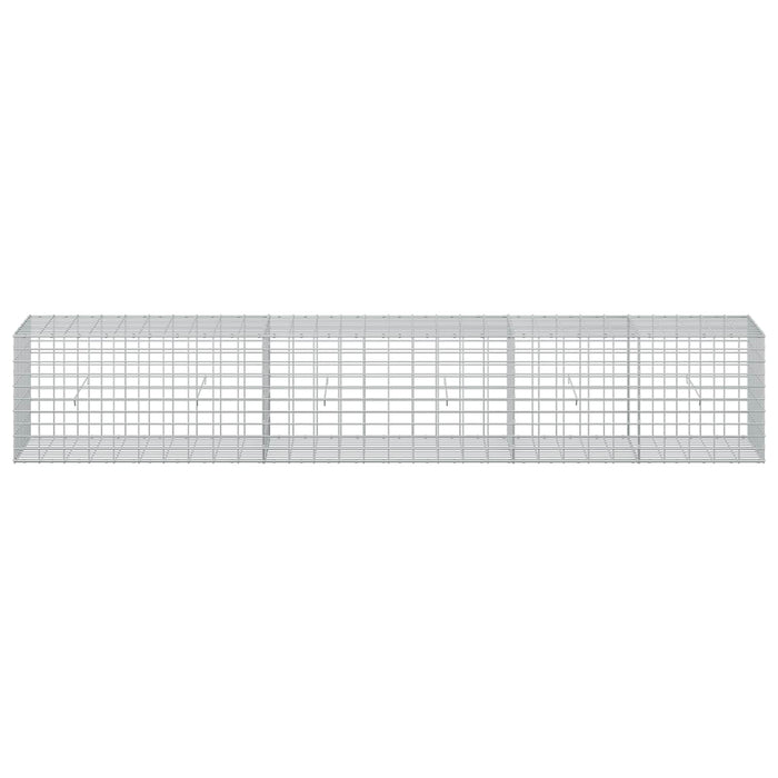 Gabion cu Sârmă de 3,5 mm și Plasă de 5x10 cm 300x50x50 cm WALTI