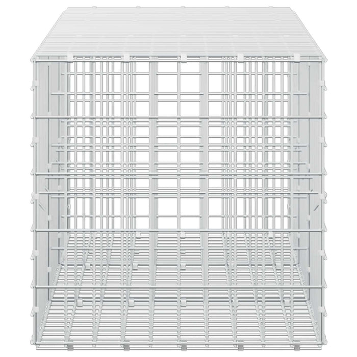 Gabion cu Sârmă de 3,5 mm și Plasă de 5x10 cm 300x50x50 cm WALTI