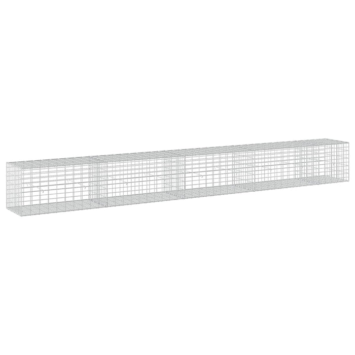 Gabion cu Sârmă de 3,5 mm și Plasă de 5x10 cm 450x50x50 cm WALTI