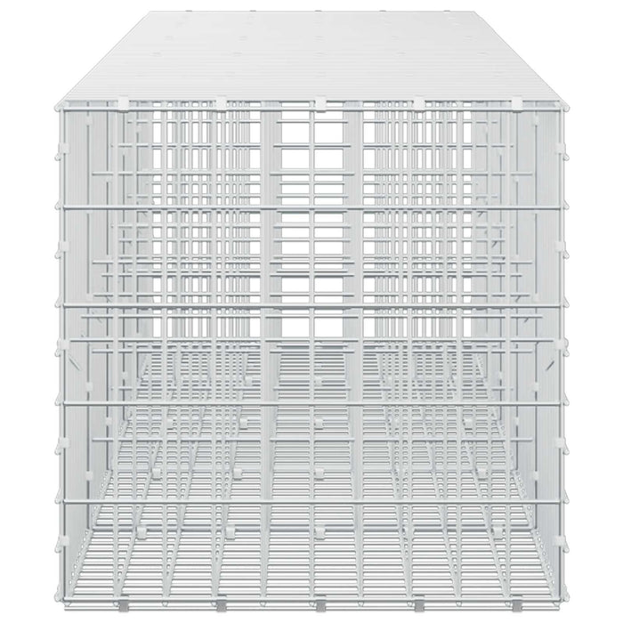Gabion cu Sârmă de 3,5 mm și Plasă de 5x10 cm 500x50x50 cm WALTI