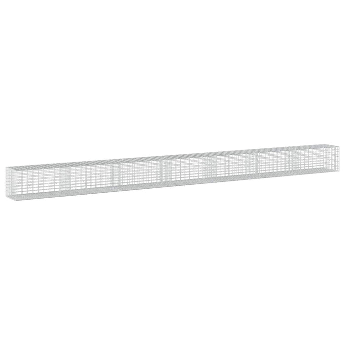 Gabion cu Sârmă de 3,5 mm și Plasă de 5x10 cm 700x50x50 cm WALTI