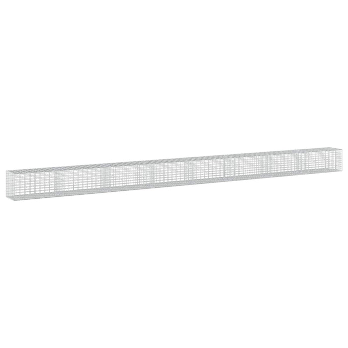 Gabion cu Sârmă de 3,5 mm și Plasă de 5x10 cm 800x50x50 cm WALTI