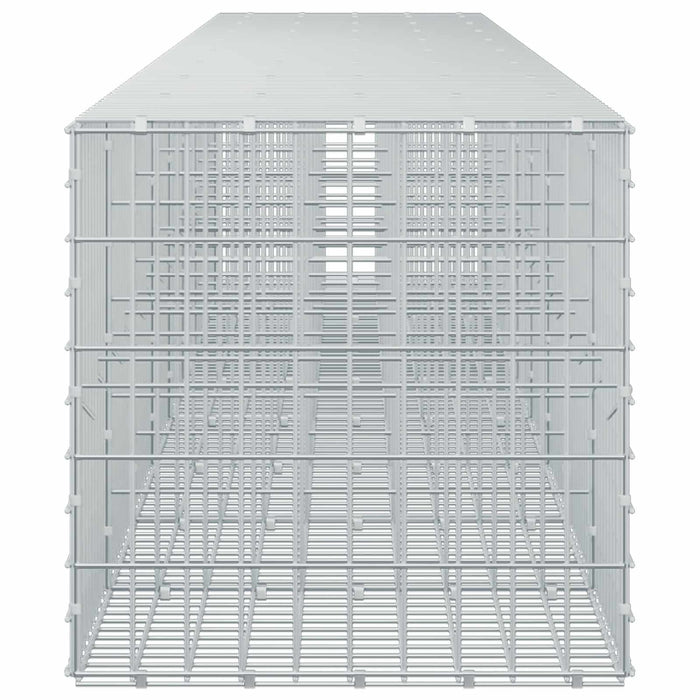 Gabion cu Sârmă de 3,5 mm și Plasă de 5x10 cm 850x50x50 cm WALTI