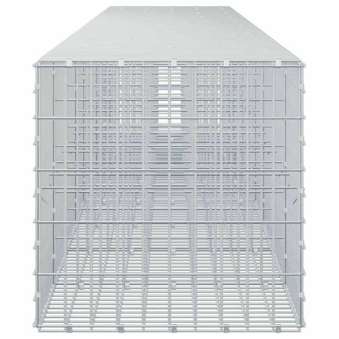 Gabion cu Sârmă de 3,5 mm și Plasă de 5x10 cm 900x50x50 cm WALTI