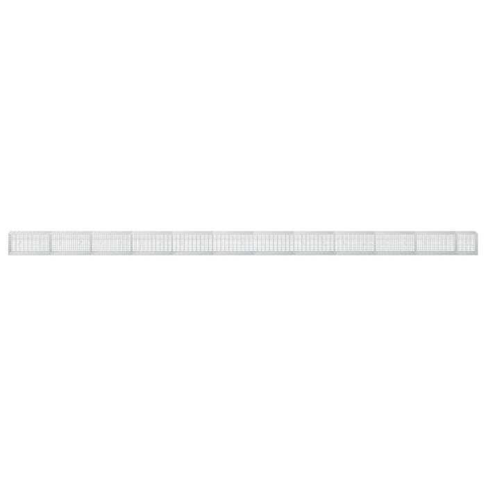 Gabion cu Sârmă de 3,5 mm și Plasă de 5x10 cm 1150x50x50 cm WALTI