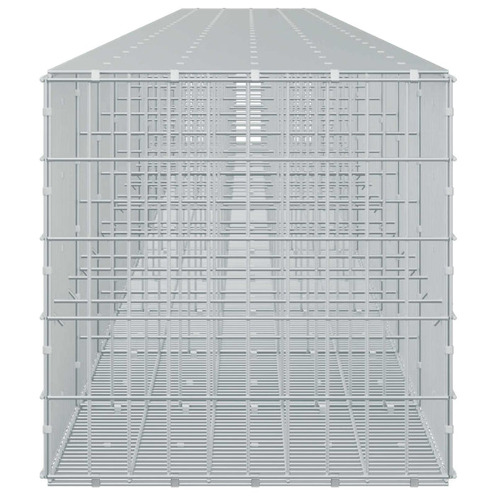Gabion cu Sârmă de 3,5 mm și Plasă de 5x10 cm 1200x50x50 cm WALTI