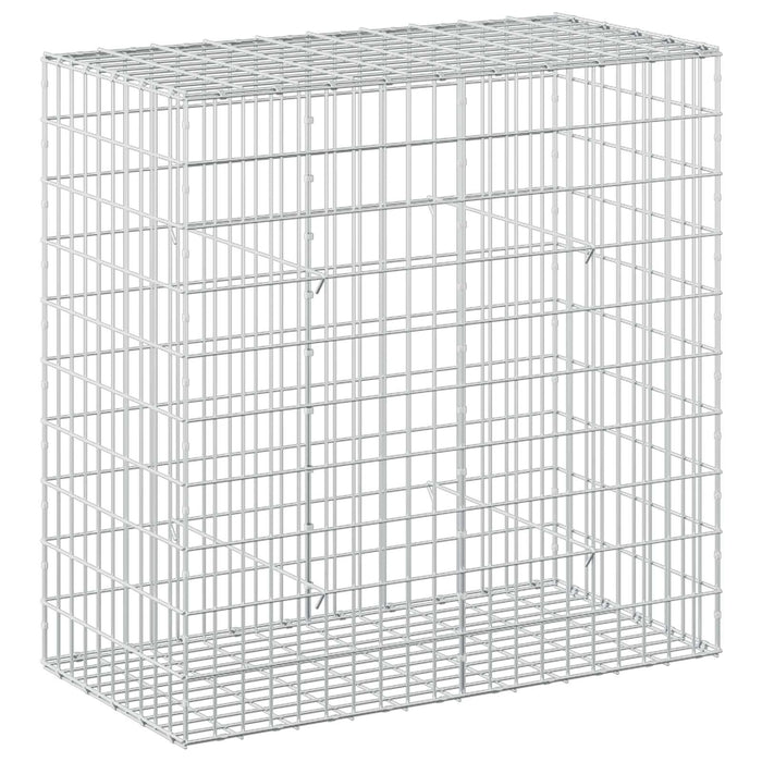 Gabion cu Sârmă de 3,5 mm și Plasă de 5x10 cm 100x50x100 cm WALTI