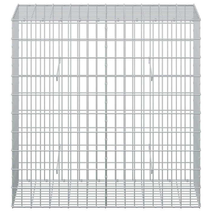 Gabion cu Sârmă de 3,5 mm și Plasă de 5x10 cm 100x50x100 cm WALTI
