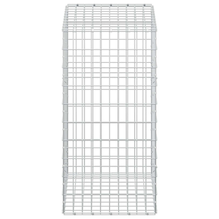 Gabion cu Sârmă de 3,5 mm și Plasă de 5x10 cm 100x50x100 cm WALTI