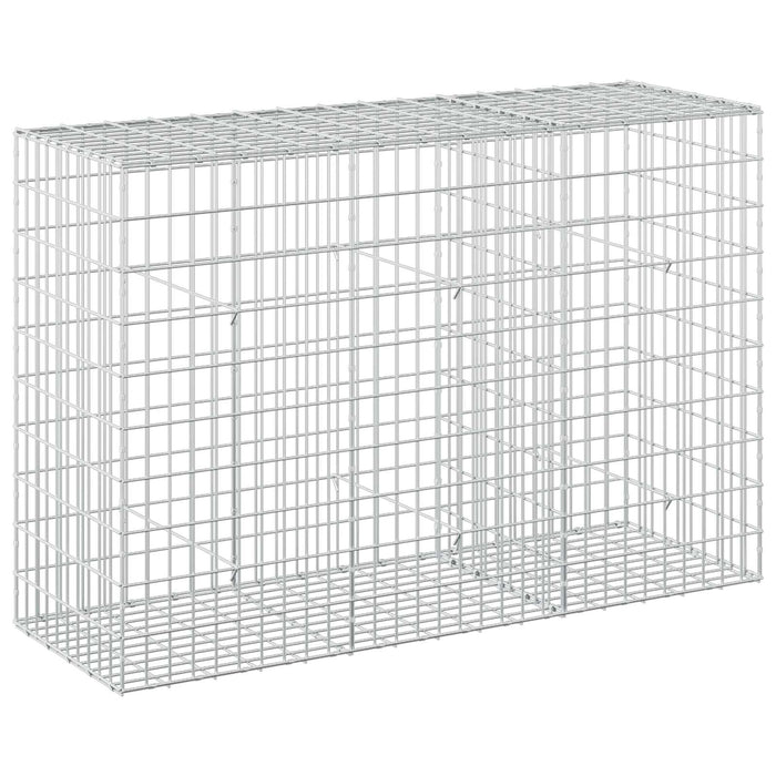 Gabion cu Sârmă de 3,5 mm și Plasă de 5x10 cm 150x50x100 cm WALTI