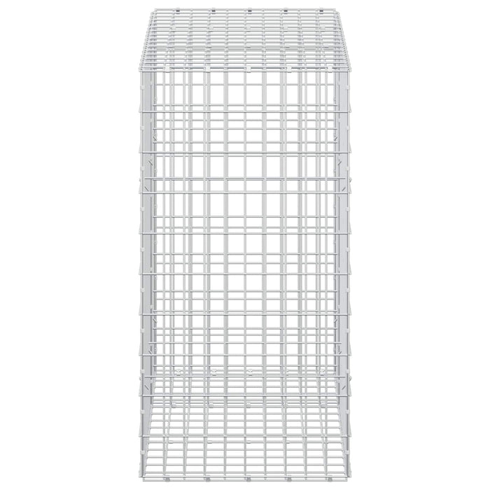 Gabion cu Sârmă de 3,5 mm și Plasă de 5x10 cm 150x50x100 cm WALTI