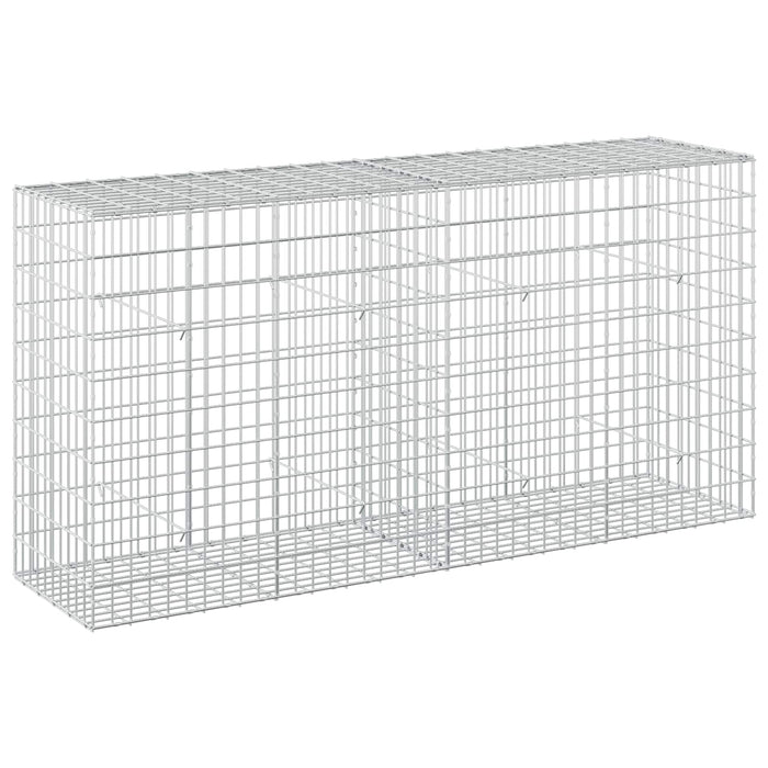 Gabion cu Sârmă de 3,5 mm și Plasă de 5x10 cm 200x50x100 cm WALTI