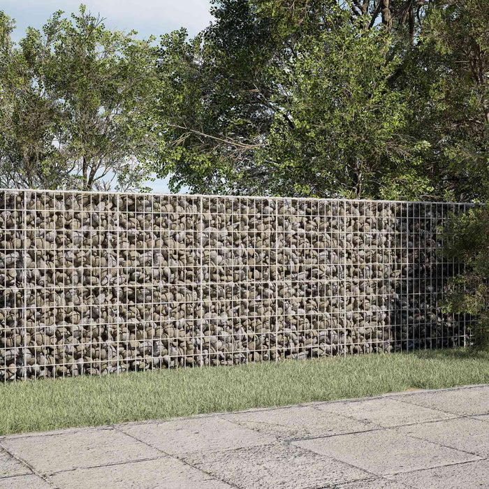 Gabion cu Sârmă de 3,5 mm și Plasă de 5x10 cm 250x50x100 cm WALTI