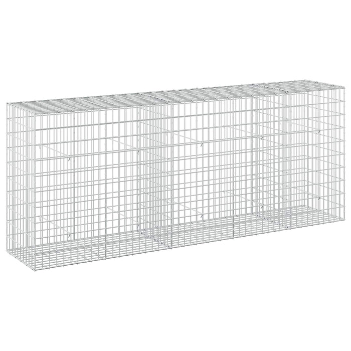 Gabion cu Sârmă de 3,5 mm și Plasă de 5x10 cm 250x50x100 cm WALTI