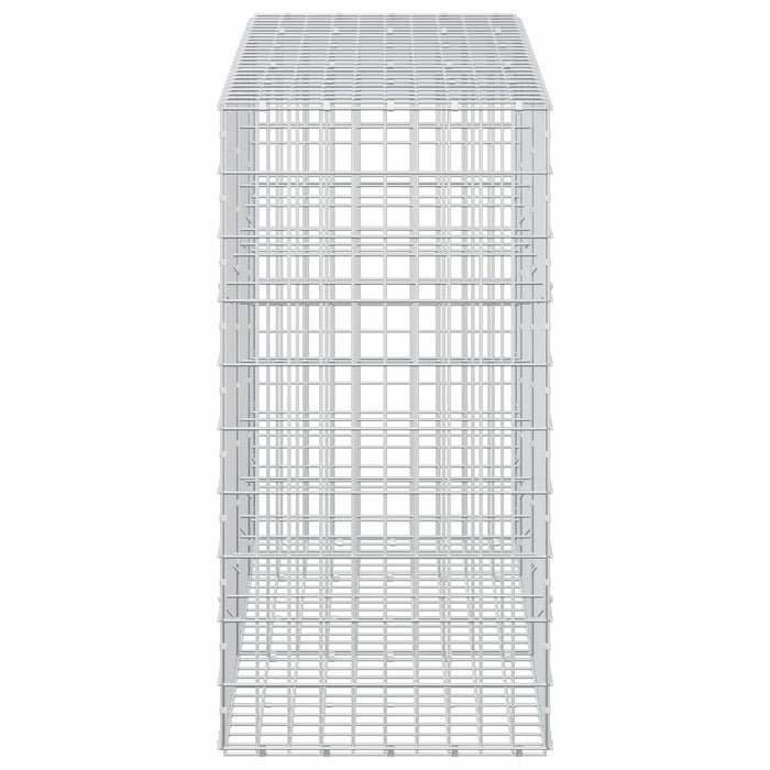 Gabion cu Sârmă de 3,5 mm și Plasă de 5x10 cm 250x50x100 cm WALTI