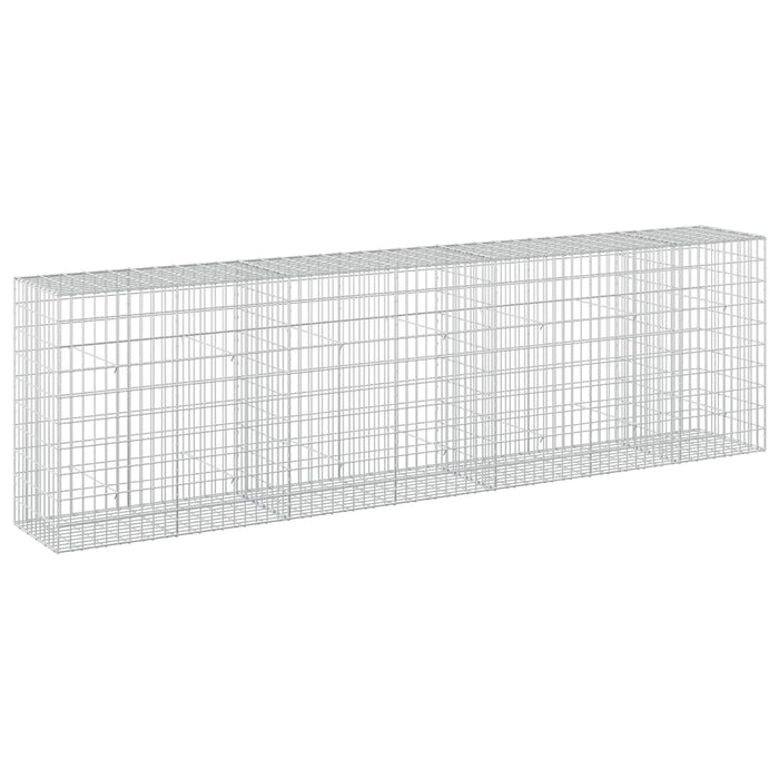 Gabion cu Sârmă de 3,5 mm și Plasă de 5x10 cm 350x50x100 cm WALTI