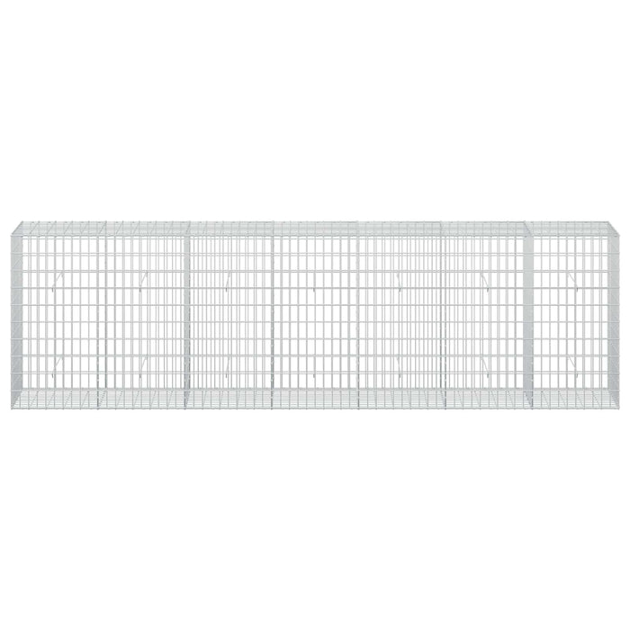 Gabion cu Sârmă de 3,5 mm și Plasă de 5x10 cm 350x50x100 cm WALTI