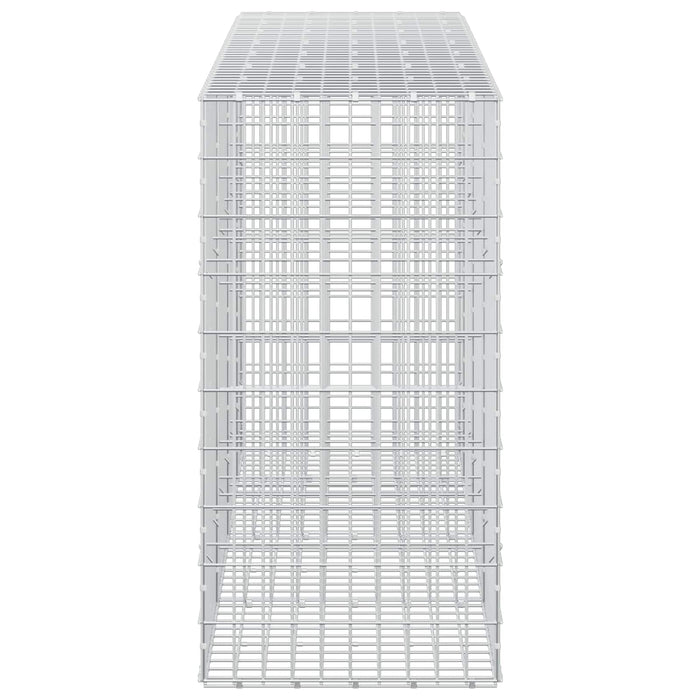 Gabion cu Sârmă de 3,5 mm și Plasă de 5x10 cm 350x50x100 cm WALTI