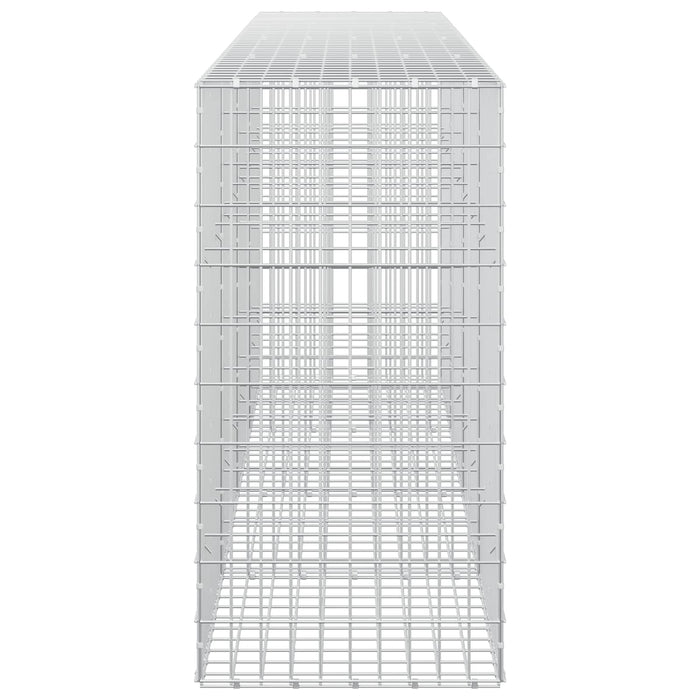 Gabion cu Sârmă de 3,5 mm și Plasă de 5x10 cm 400x50x100 cm WALTI