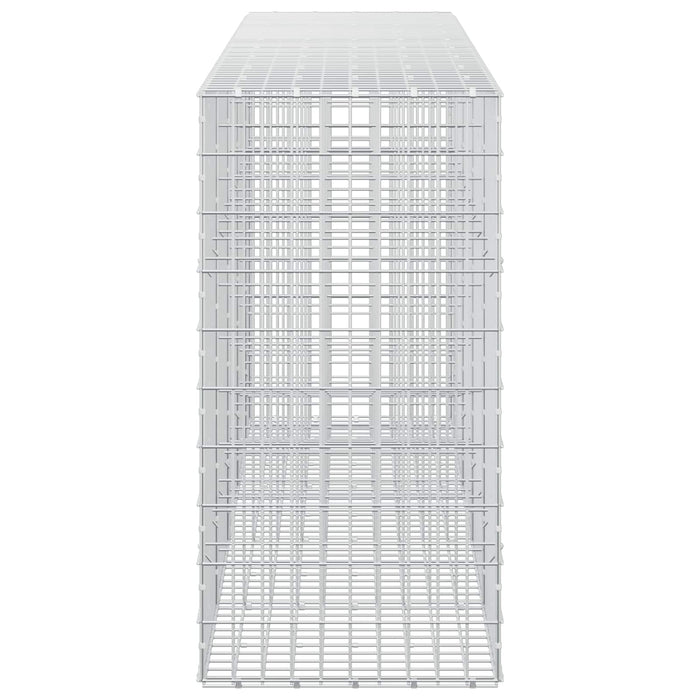 Gabion cu Sârmă de 3,5 mm și Plasă de 5x10 cm 450x50x100 cm WALTI
