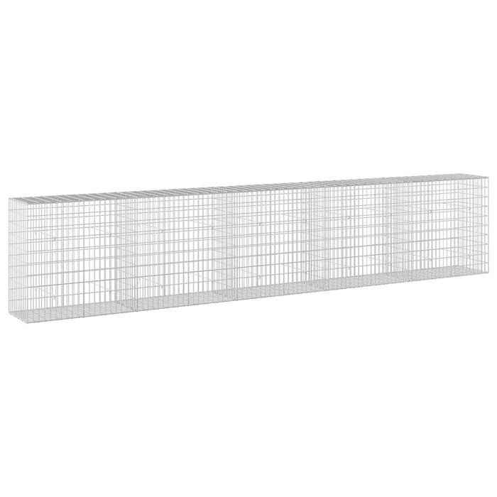 Gabion cu Sârmă de 3,5 mm și Plasă de 5x10 cm 500x50x100 cm WALTI