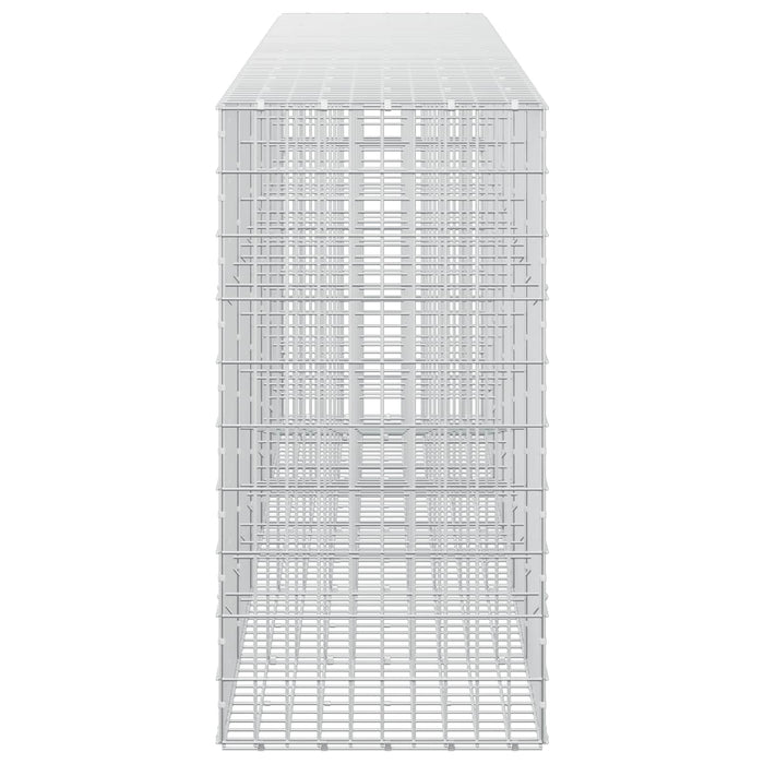 Gabion cu Sârmă de 3,5 mm și Plasă de 5x10 cm 550x50x100 cm WALTI