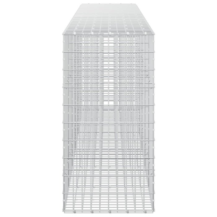 Gabion cu Sârmă de 3,5 mm și Plasă de 5x10 cm 600x50x100 cm WALTI