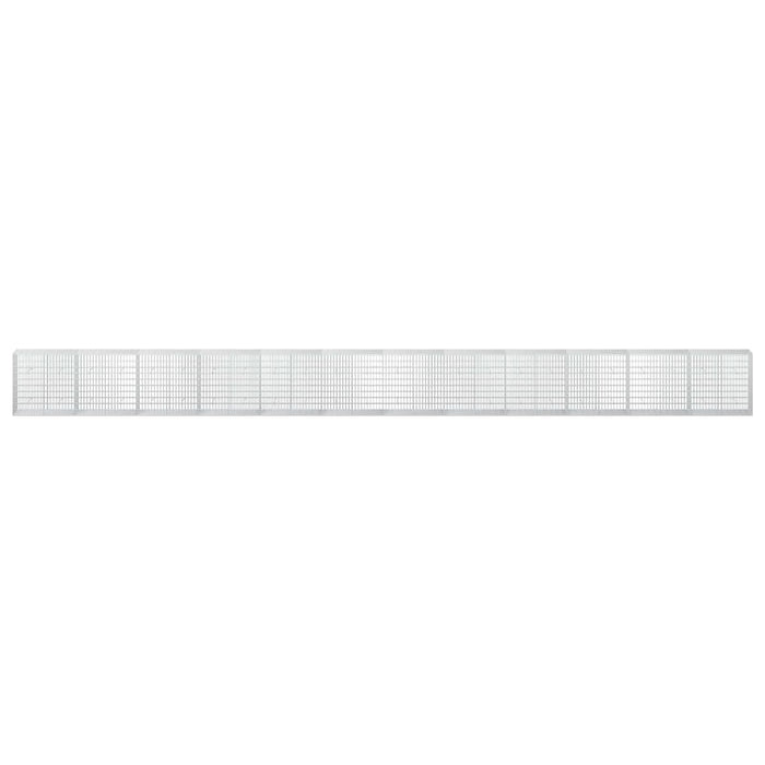Gabion cu Sârmă de 3,5 mm și Plasă de 5x10 cm 1200x50x100 cm WALTI